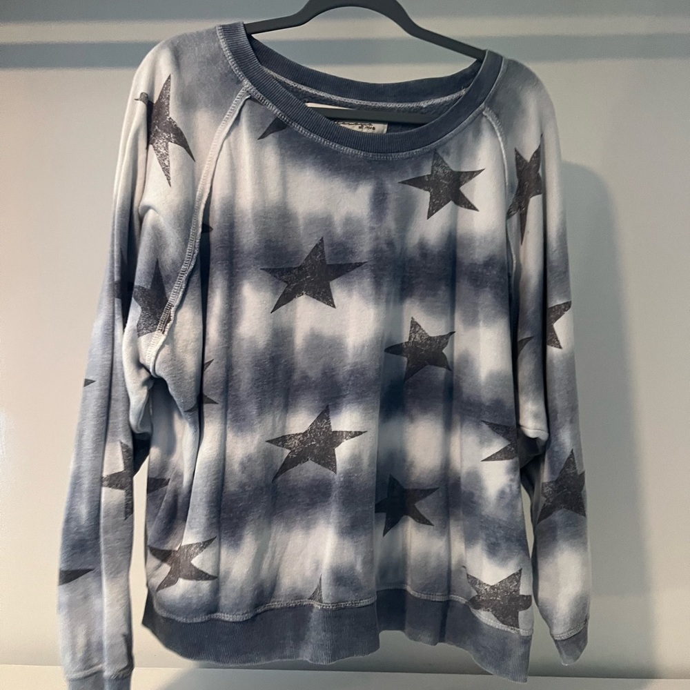 Vintage Havana Star Tye Dye Crewneck
